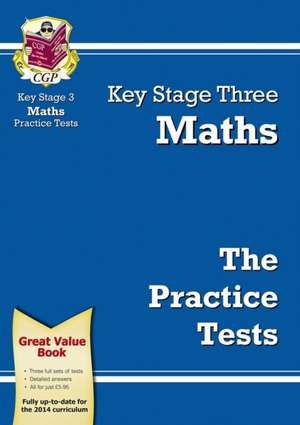 KS3 Maths Practice Tests: for Years 7, 8 and 9 de Cgp Books