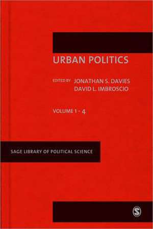 Urban Politics de Jonathan S Davies