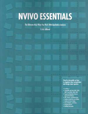 Nvivo Essentials de Bengt Edhlund