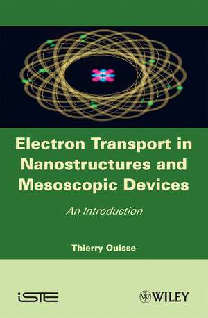 Electron Transport in Nanostructures and Mesoscopic Devices de T Ouisse