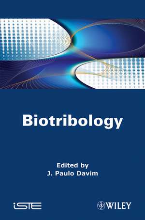 Biotribology de P Davim