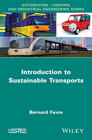 Introduction to Sustainable Transports de B Favre