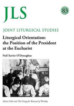 Liturgical Orientation JLS 83 de Neil Xavier O' Donoghue