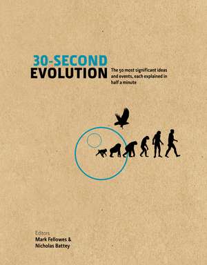 30-Second Evolution: The 50 most significant ideas and events, each explained in half a minute de Mark Fellowes