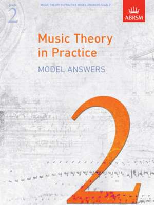 Music Theory in Practice Model Answers, Grade 2