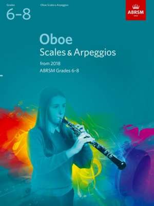 Oboe Scales & Arpeggios, ABRSM Grades 6-8: from 2018