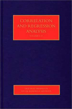 Correlation and Regression Analysis de W. (William) Paul Vogt