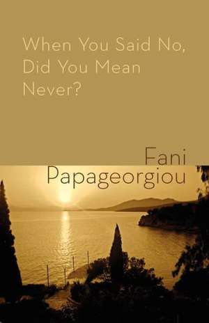 When You Said No, Did You Mean Never? de Fani Papageorgiou