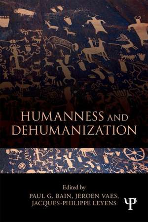 Humanness and Dehumanization de Paul G. Bain