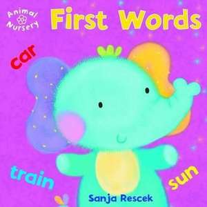 Animal Nursery: First Words de Hannah Wilson