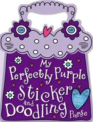 My Perfectly Purple Sticker and Doodling Purse de Katie Cox