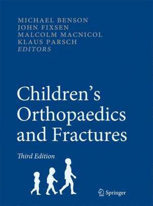 Children’s Orthopaedics and Fractures de Michael Benson