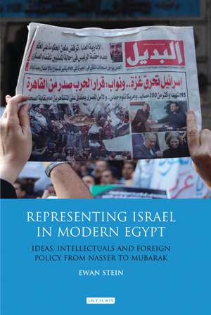 Representing Israel in Modern Egypt: Ideas, Intellectuals and Foreign Policy from Nasser to Mubarak de Ewan Stein