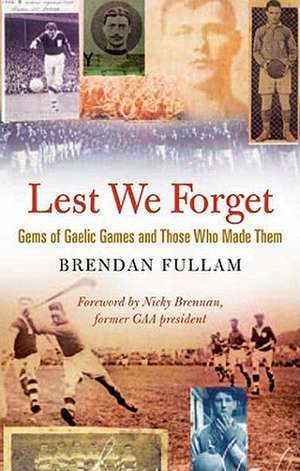 Lest We Forget de Brendan Fullam