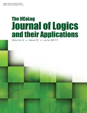 Ifcolog Journal of Logics and their Applications. Volume 4, number 5 de Ifcolog