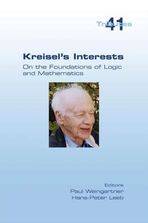 Kreisel's Interests de Paul Weingartner
