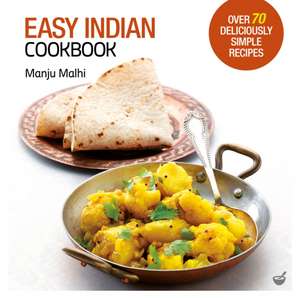 Easy Indian Cookbook de Manju Malhi