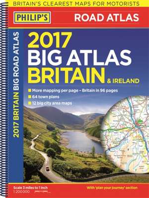 Philip's Big Road Atlas Britain and Ireland