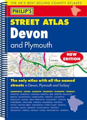 Philip's Street Atlas Devon de Philip'S Maps