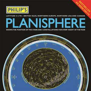 Philip's Planisphere (Latitude 51.5 North) de Philip'S Maps