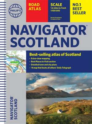 Philip's Navigator Scotland de Philip'S Maps