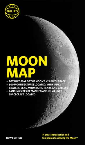 Philip's Moon Map de Dr John Murray