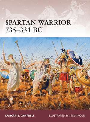 Spartan Warrior 735–331 BC de Duncan B. Campbell