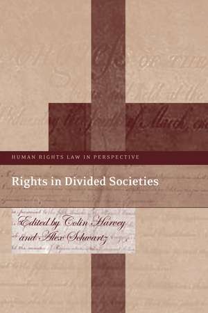 Rights in Divided Societies de Professor Colin Harvey