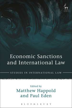 Economic Sanctions and International Law de Professor Matthew Happold