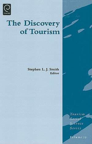 Discovery of Tourism de Stephen L.j. Smith