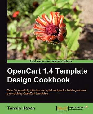 Opencart 1.4 Template Design Cookbook de Tahsin Hasan