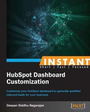 Instant HubSpot Dashboard Customization de Deepan Siddhu Nagarajan