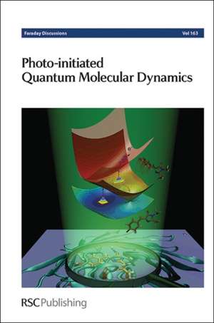 Photo-Initiated Quantum Molecular Dynamics: Faraday Discussion 163 de Royal Society of Chemistry