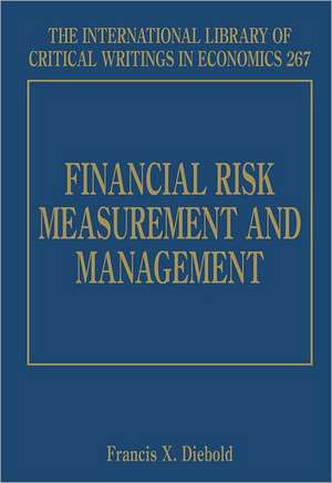 Financial Risk Measurement and Management de Francis X. Diebold