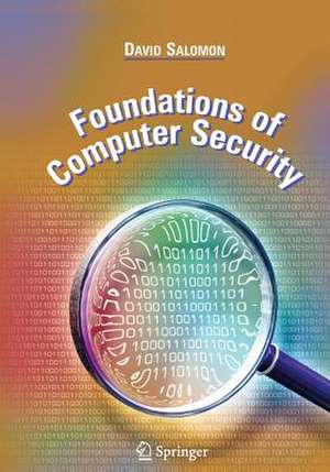 Foundations of Computer Security de David Salomon