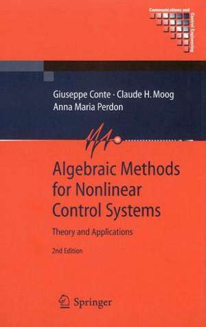 Algebraic Methods for Nonlinear Control Systems de Giuseppe Conte