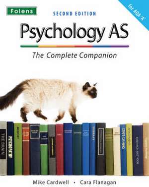 The Complete Companions: AS Teacher's Companion for AQA A Psychology de Michael Griffin