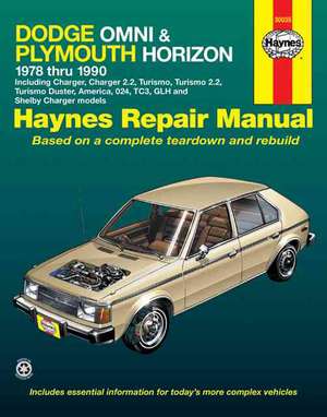 Dodge Omni & Plymouth Horizon (1978-1990) Haynes Repair Manual (USA)