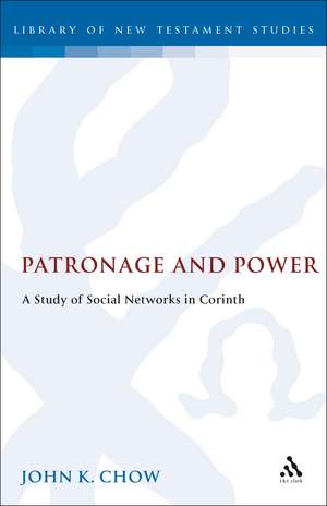 Patronage and Power: A Study of Social Networks in Corinth de John K. Chow