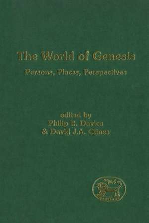 The World of Genesis: Persons, Places, Perspectives de Professor Philip R. Davies