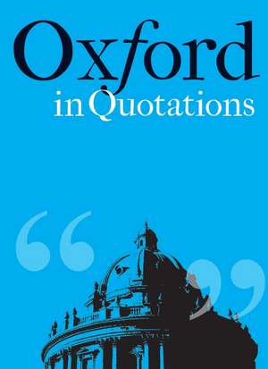 Oxford in Quotations de Violet Moller