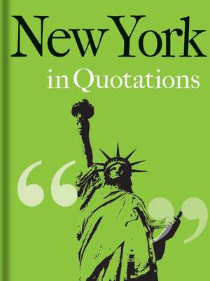 New York in Quotations de Jaqueline Mitchell