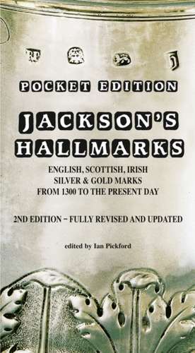 Jackson's Hallmarks, Pocket Edition de Ian Pickford