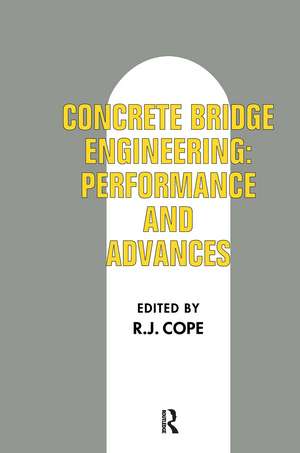 Concrete Bridge Engineering: Performance and advances de R J Cope