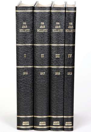 The Arab Bulletin 1916–1919 4 Volume Hardback Set