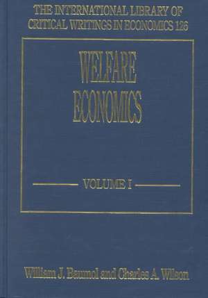 Welfare Economics de William J. Baumol