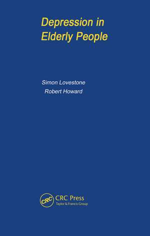 Depression in Elderly People - pocketbook de Robert Howard