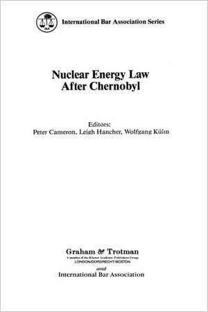 Perspectives on Nuclear Accident in Western Europe de International Bar Association Staff