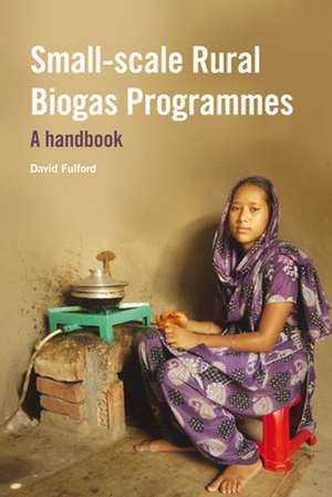 Small-Scale Rural Biogas Programmes: A Handbook de David Fulford