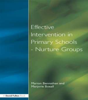 Effect Intervention in Primary School de Marion Bennathan